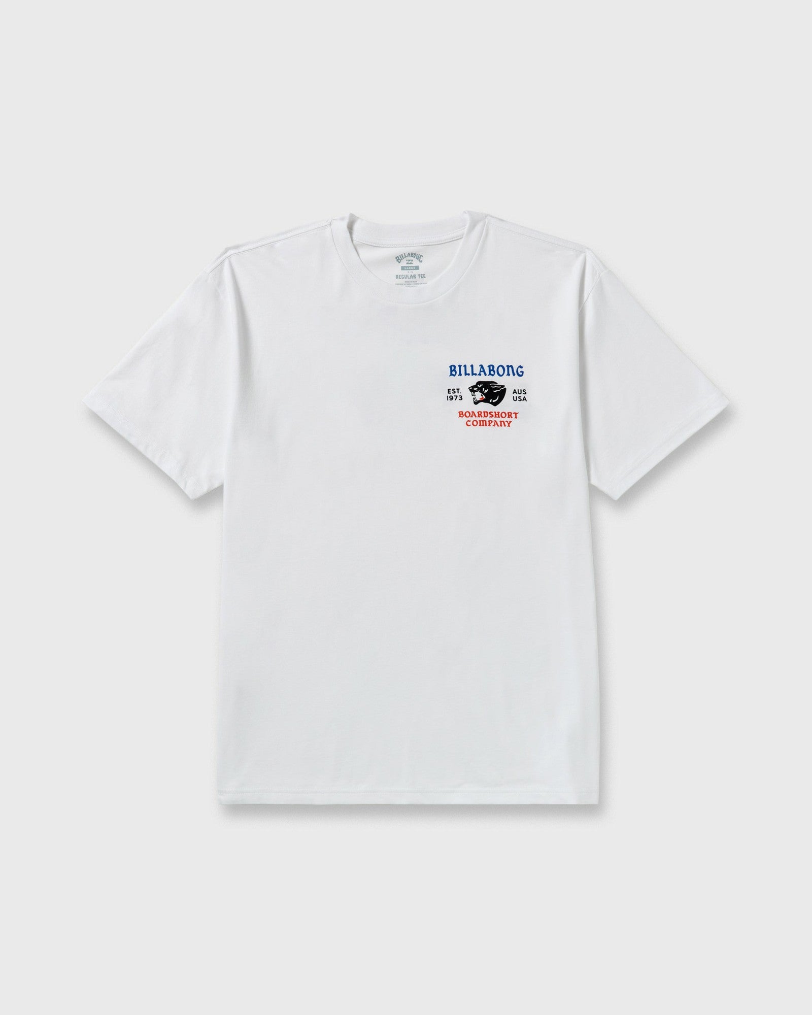 Billabong Men's Formidable Regular Short Sleeve T-Shirt - White