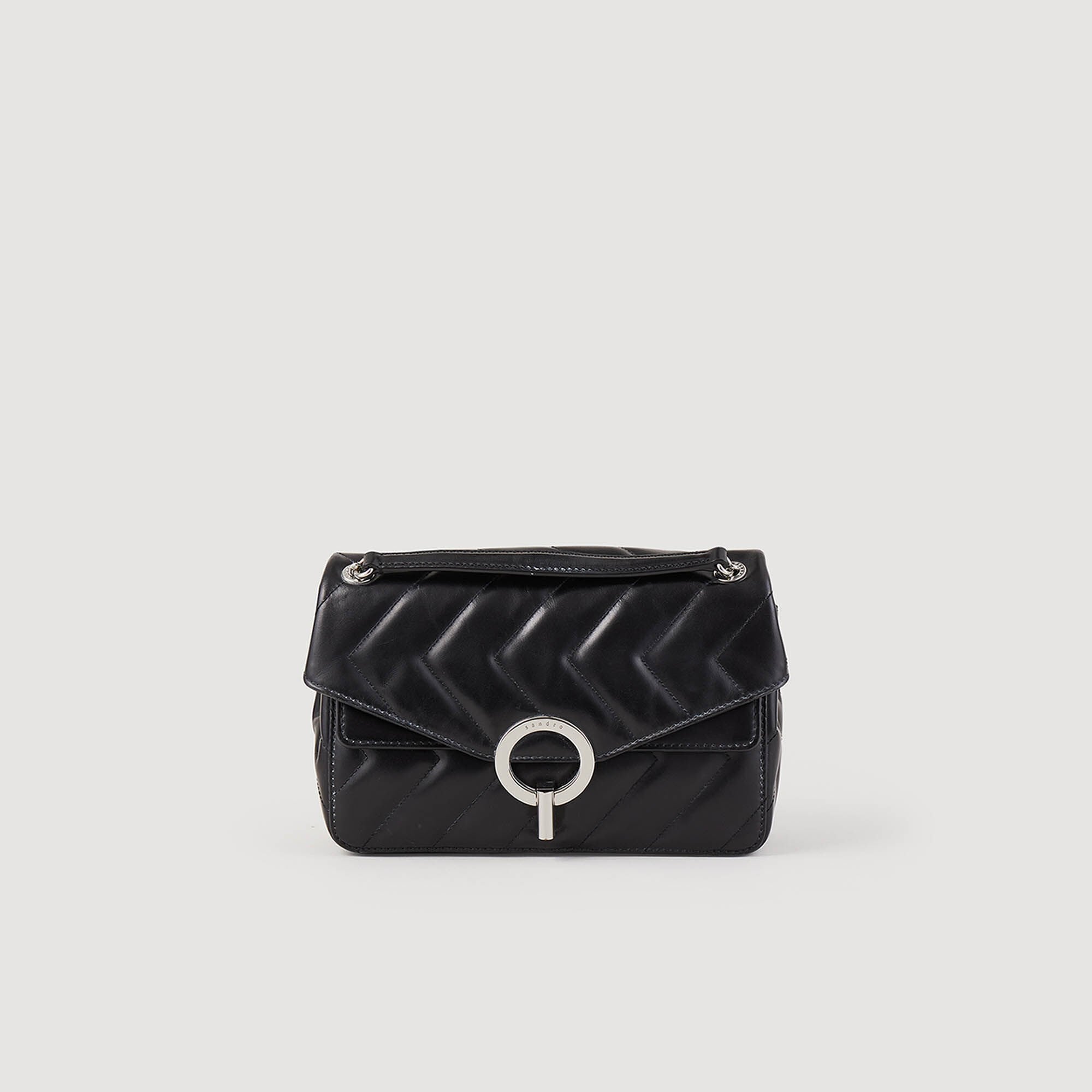 Sandro Women Yza bag in certified leather
