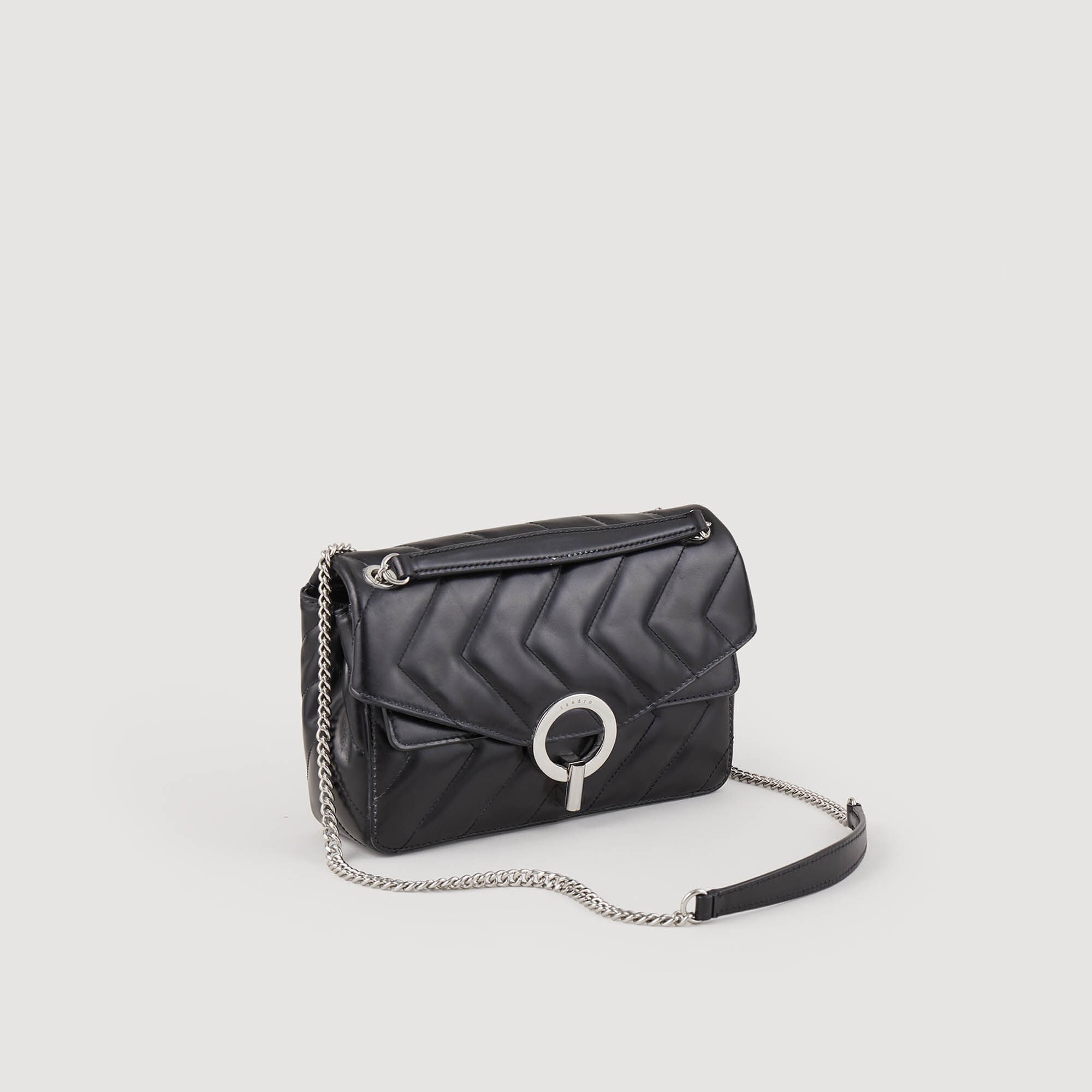 Sandro Women Yza bag in certified leather