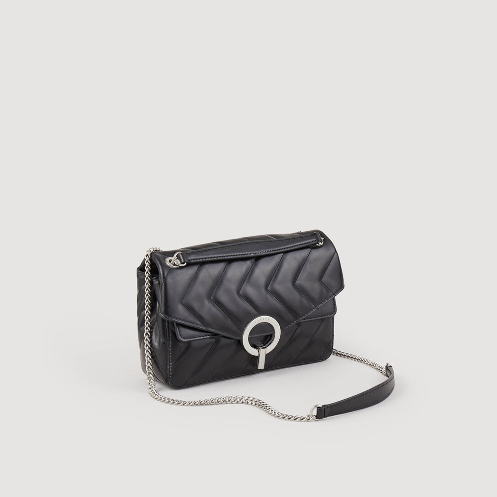 Sandro Women Yza bag in certified leather