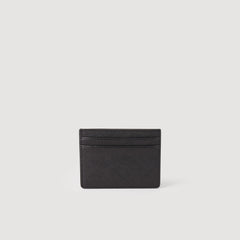 Sandro Men Reconstituted leather cardholder