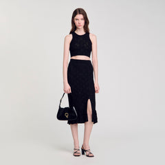 Sandro Women Janet bag in certified leather