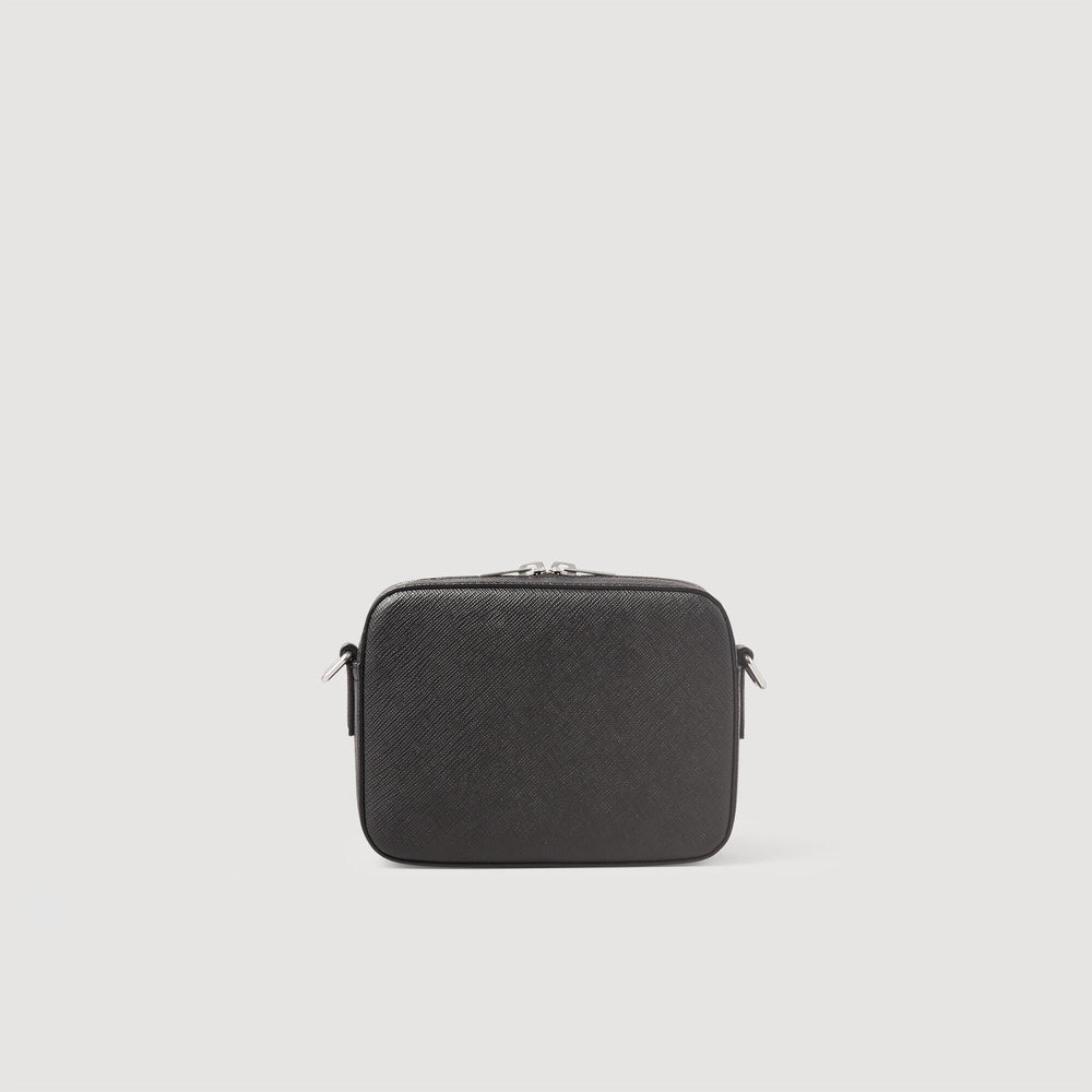 Sandro Men Small reconstituted leather bag