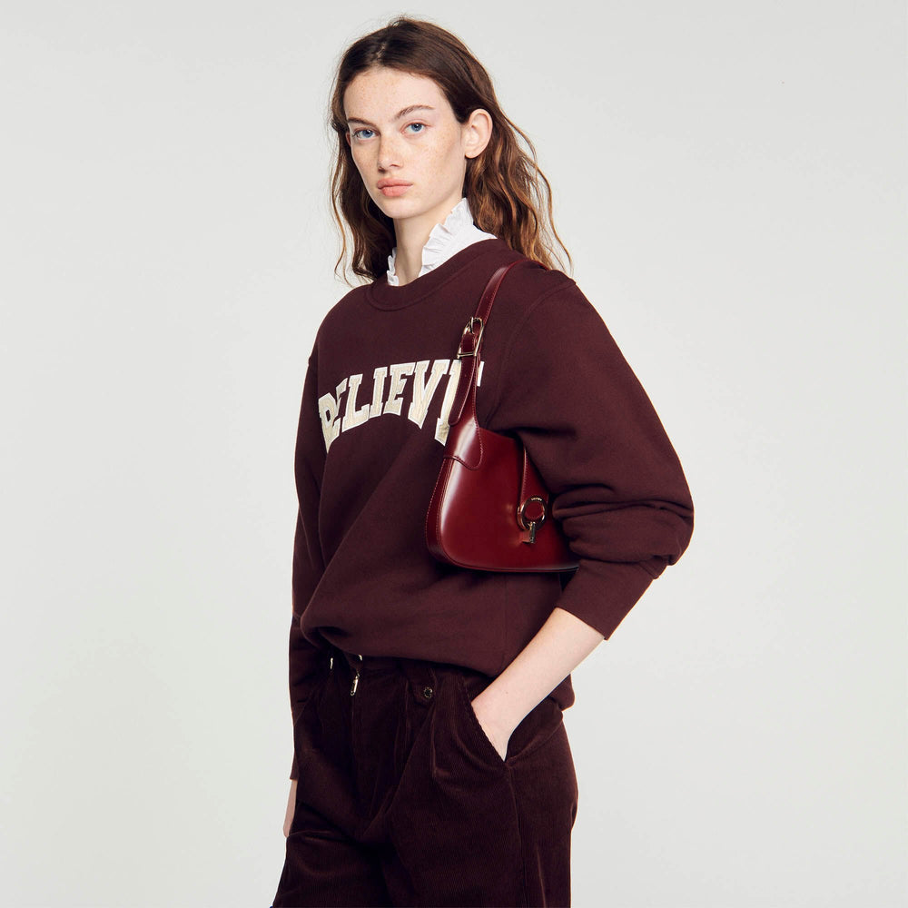 Sandro Women Janet bag in certified leather
