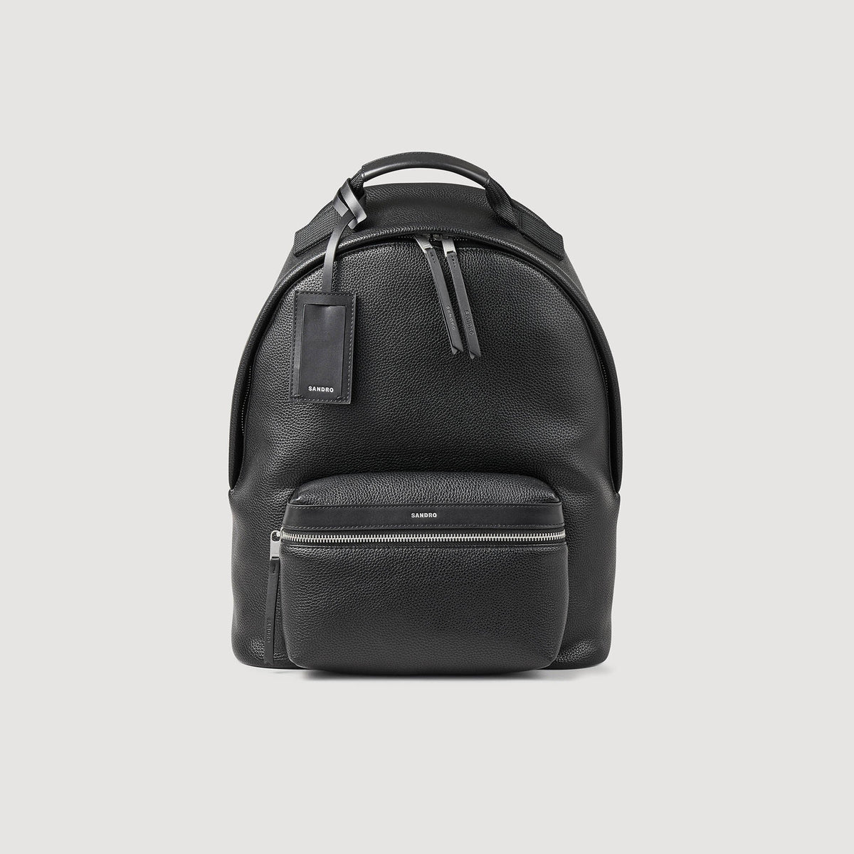 Sandro Men Coated canvas backpack