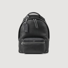 Sandro Men Coated canvas backpack