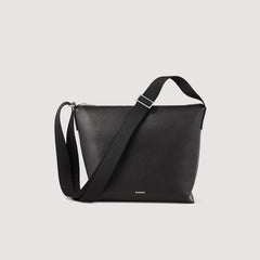 Sandro Men Grained leather satchel