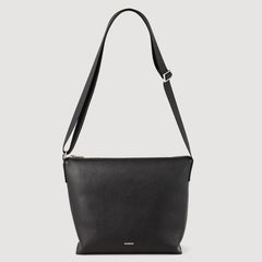 Sandro Men Grained leather satchel