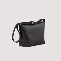 Sandro Men Grained leather satchel