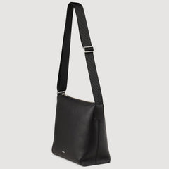 Sandro Men Grained leather satchel