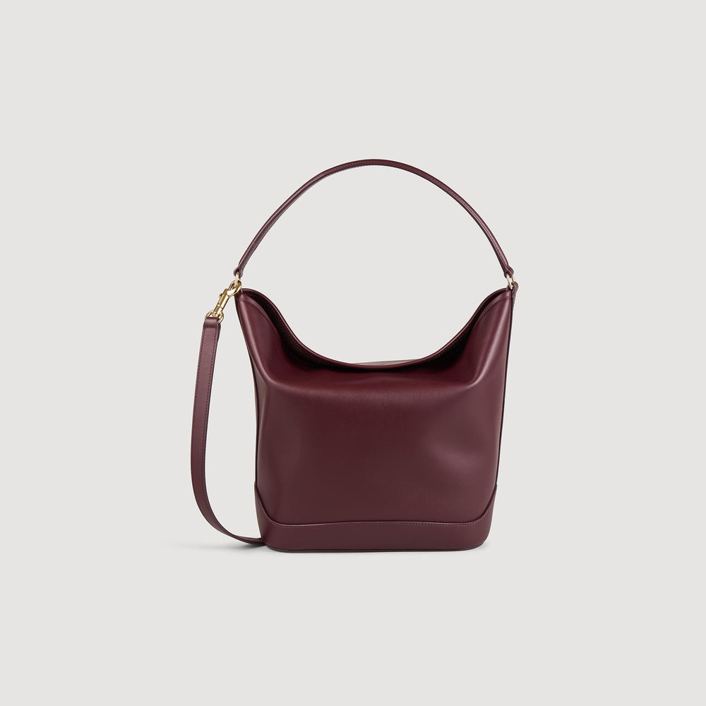 Sandro Women TANGOSO leather bucket bag