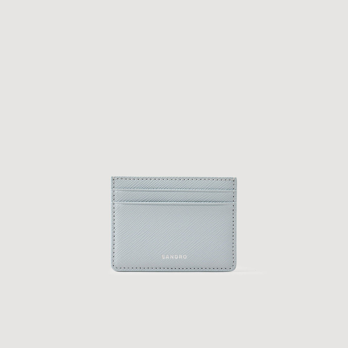 Sandro Men Reconstituted leather cardholder