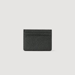 Sandro Men Reconstituted leather cardholder