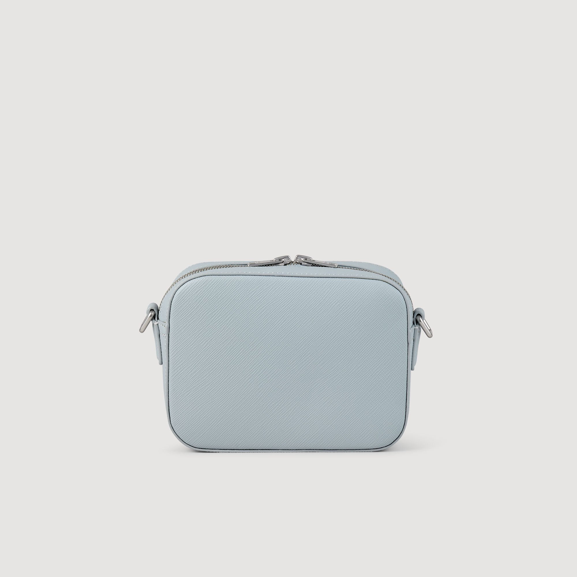 Sandro Men Small reconstituted leather bag