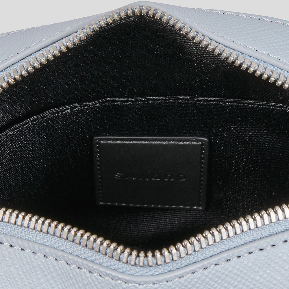 Sandro Men Small reconstituted leather bag