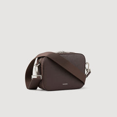 Sandro Men Small reconstituted leather bag