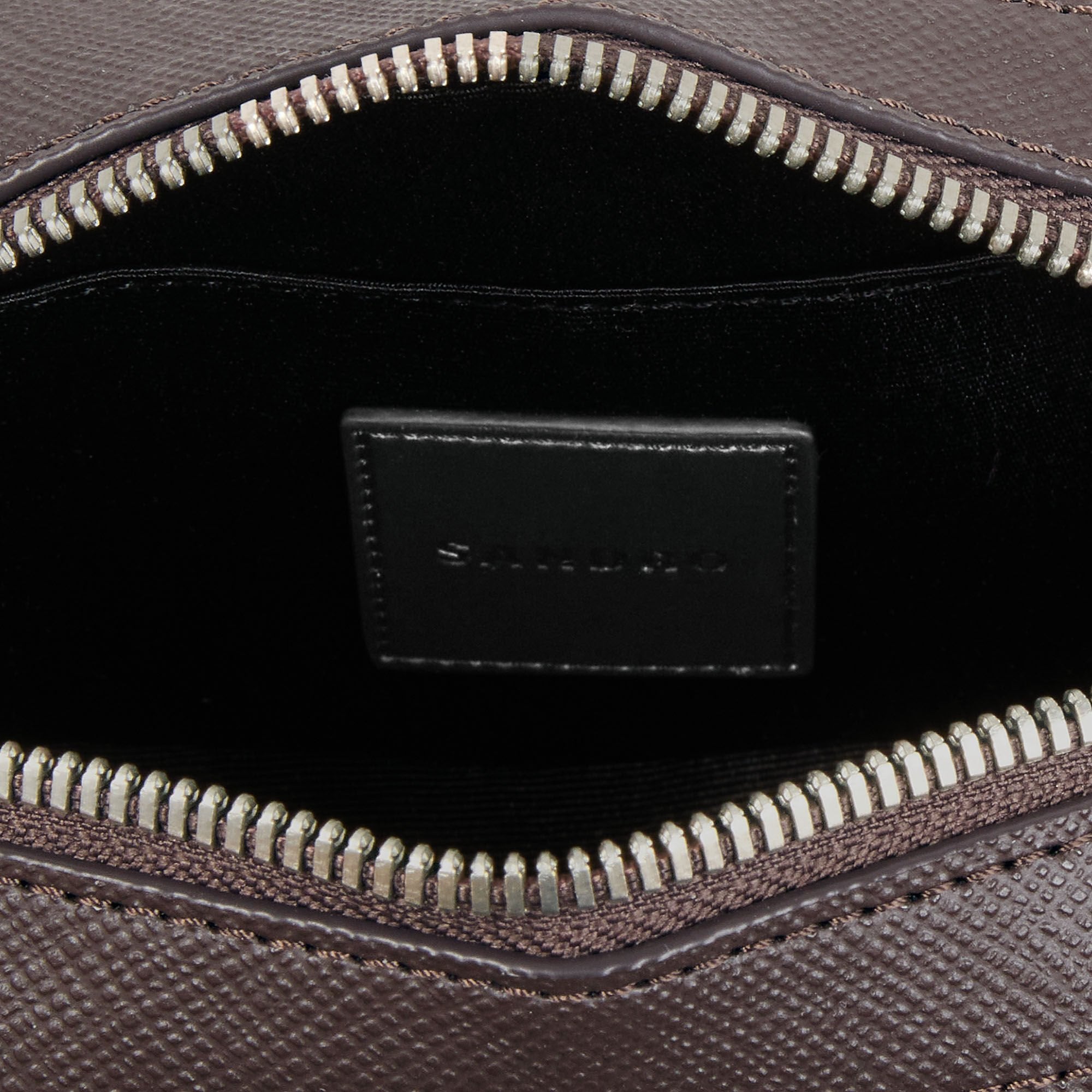 Sandro Men Small reconstituted leather bag