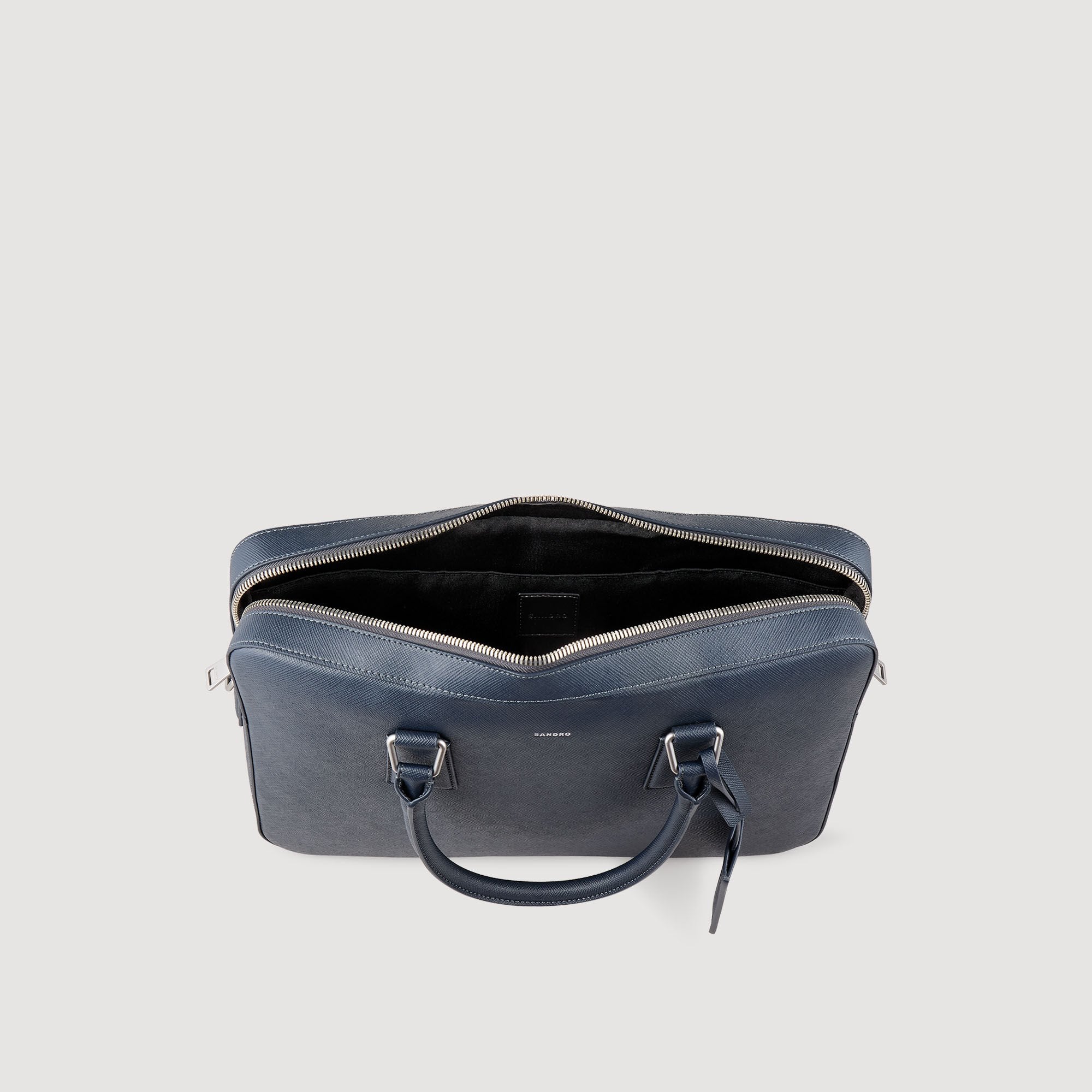 Sandro Men Reconstituted leather briefcase
