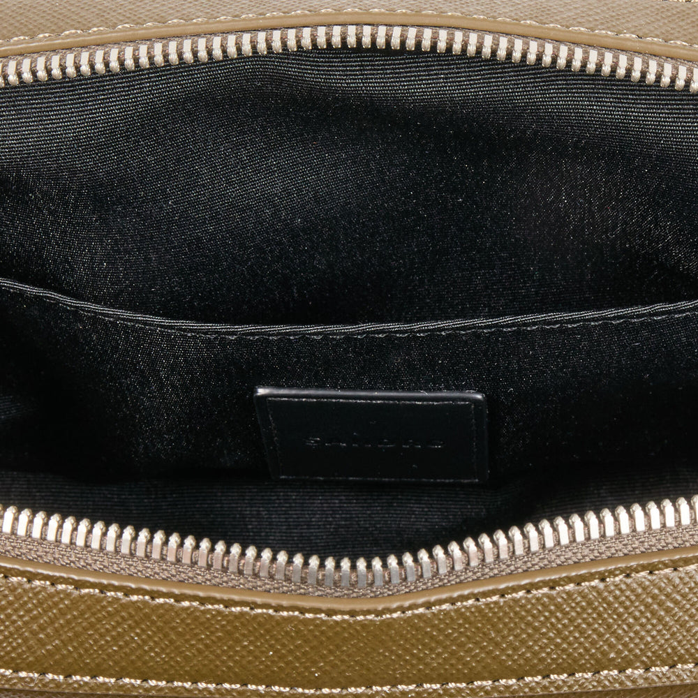 Sandro Men Small reconstitued leather bag