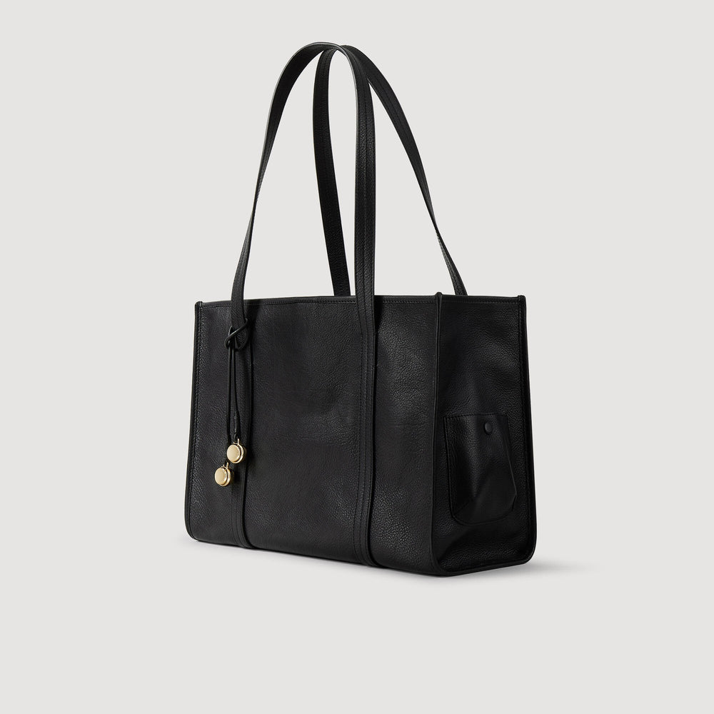 Sandro Women Soft leather tote bag