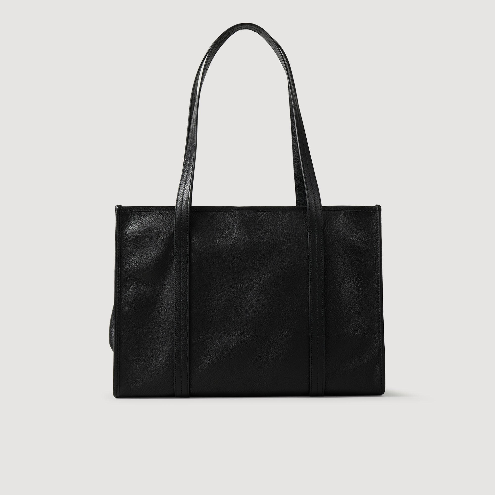 Sandro Women Soft leather tote bag