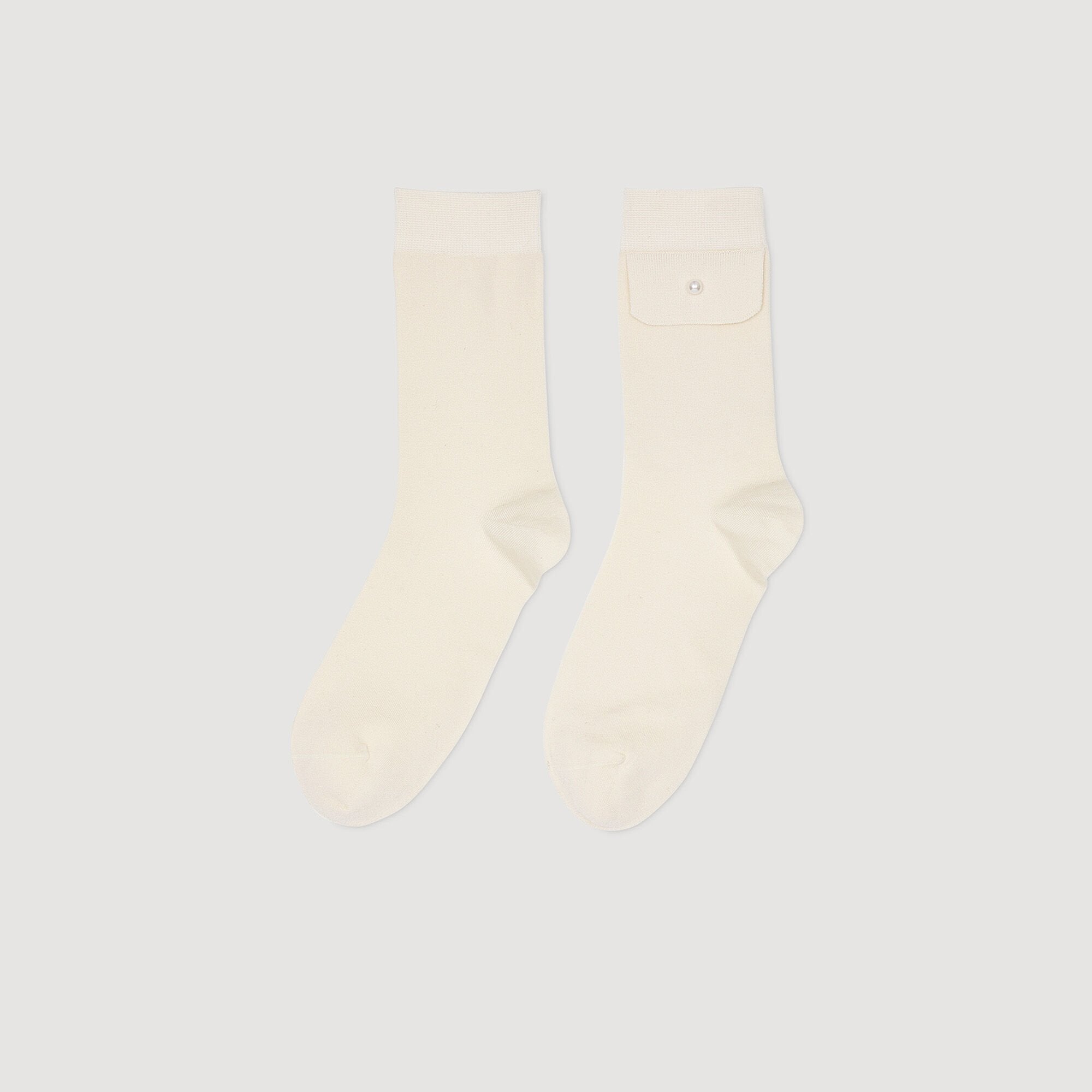 Sandro Women Socks with bead detail