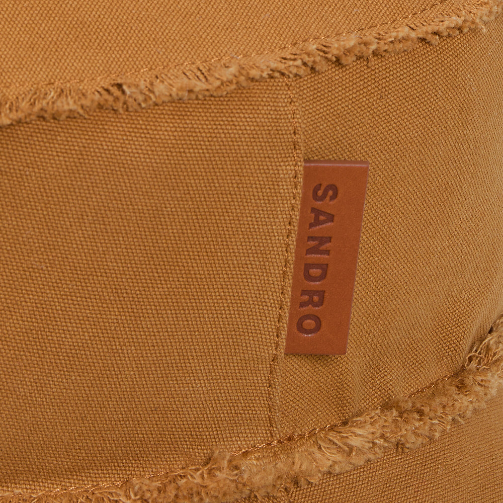Sandro Men Cotton bucket hat