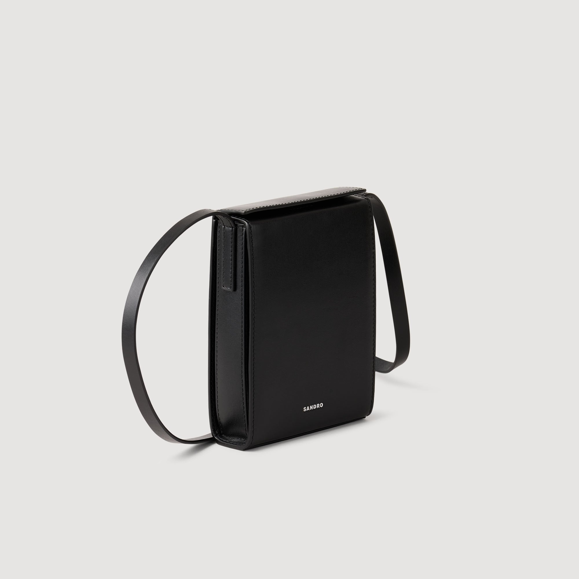 Sandro Men Leather shoulder bag
