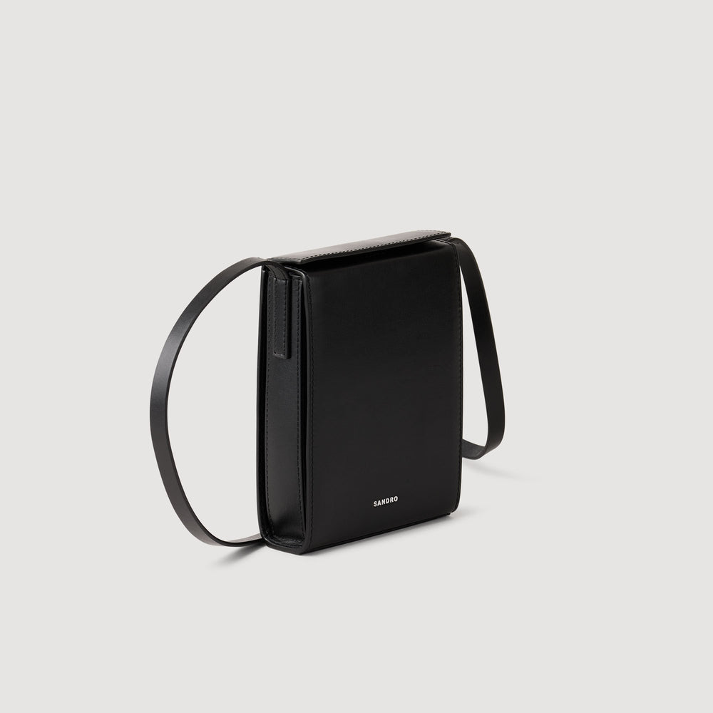 Sandro Men Leather shoulder bag