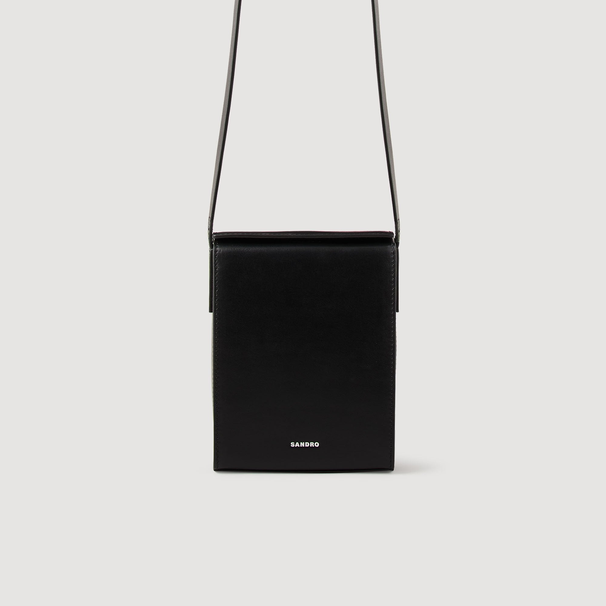Sandro Men Leather shoulder bag