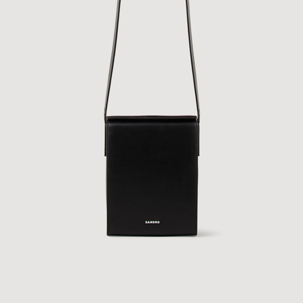 Sandro Men Leather shoulder bag