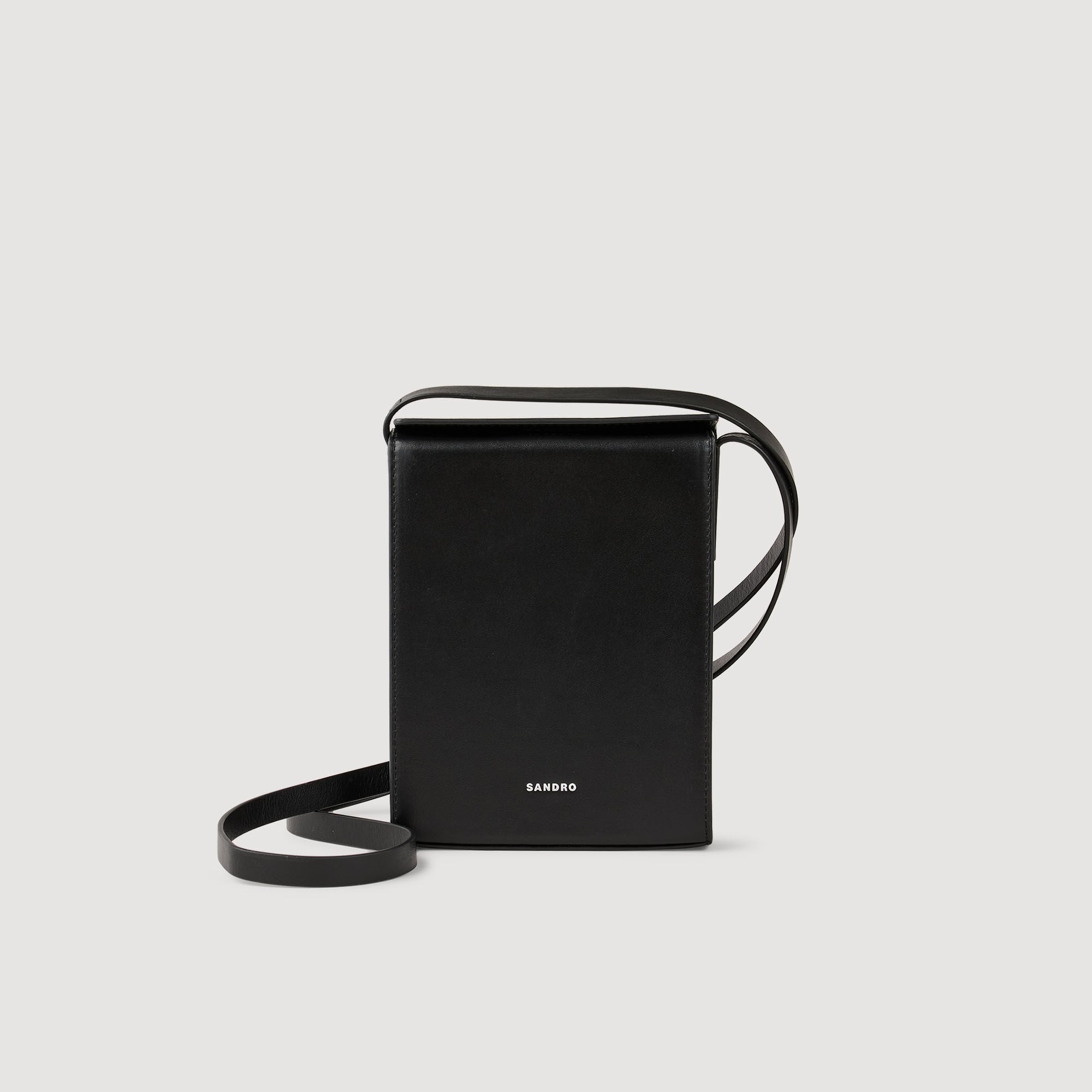 Sandro Men Leather shoulder bag