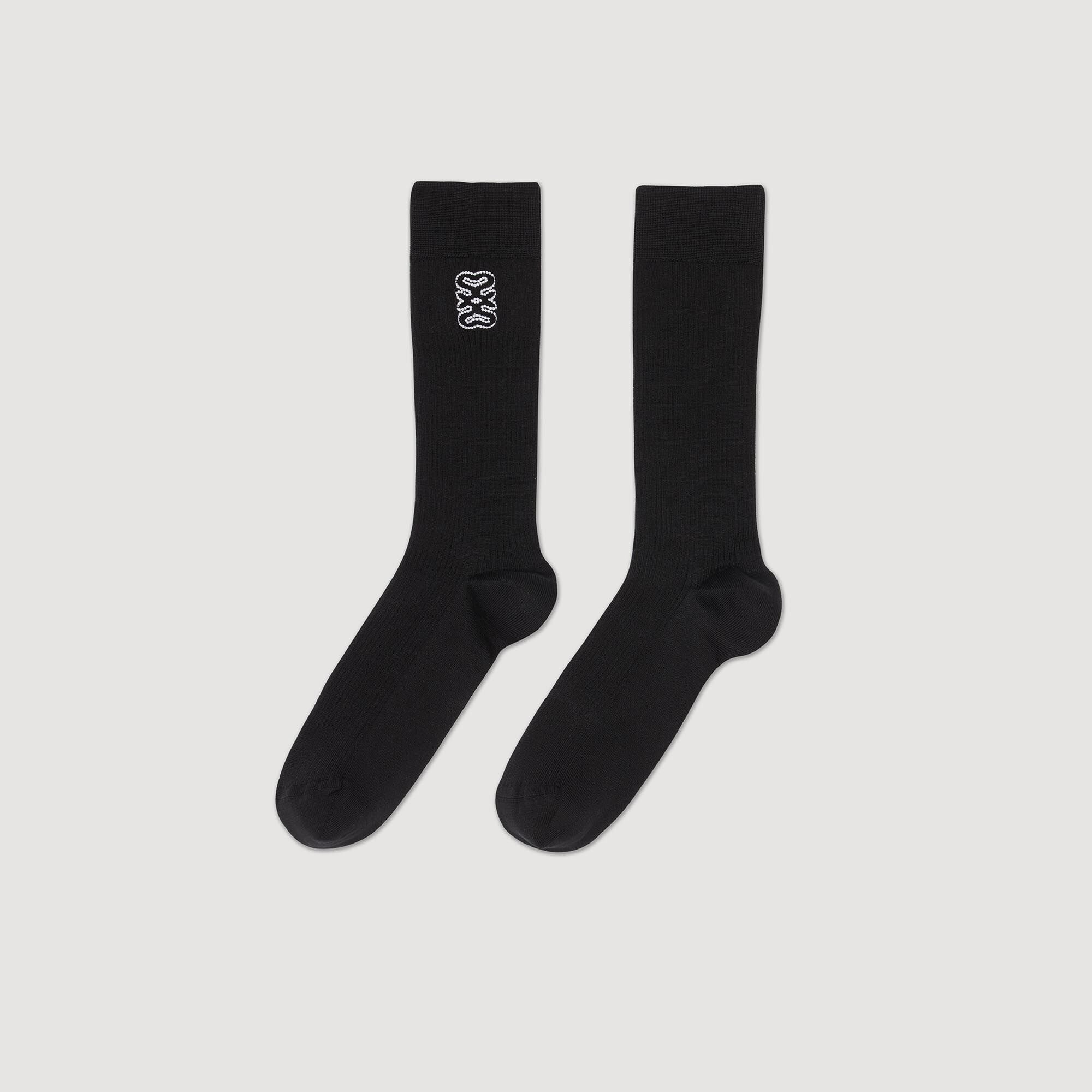 Sandro Women Embroidered socks