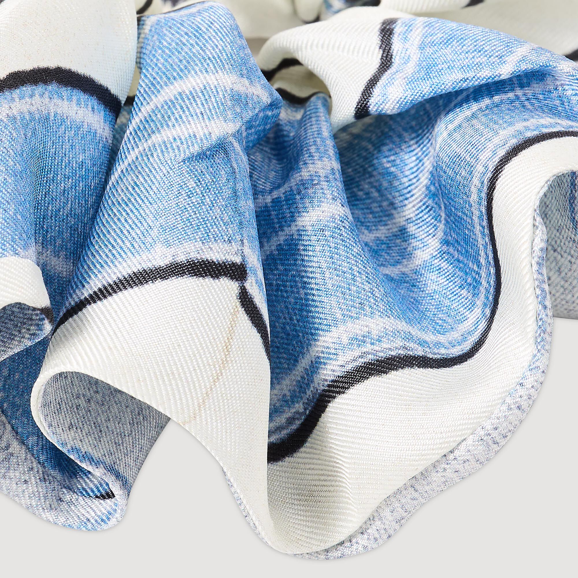 Sandro Women Striped silk scrunchie