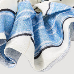 Sandro Women Striped silk scrunchie