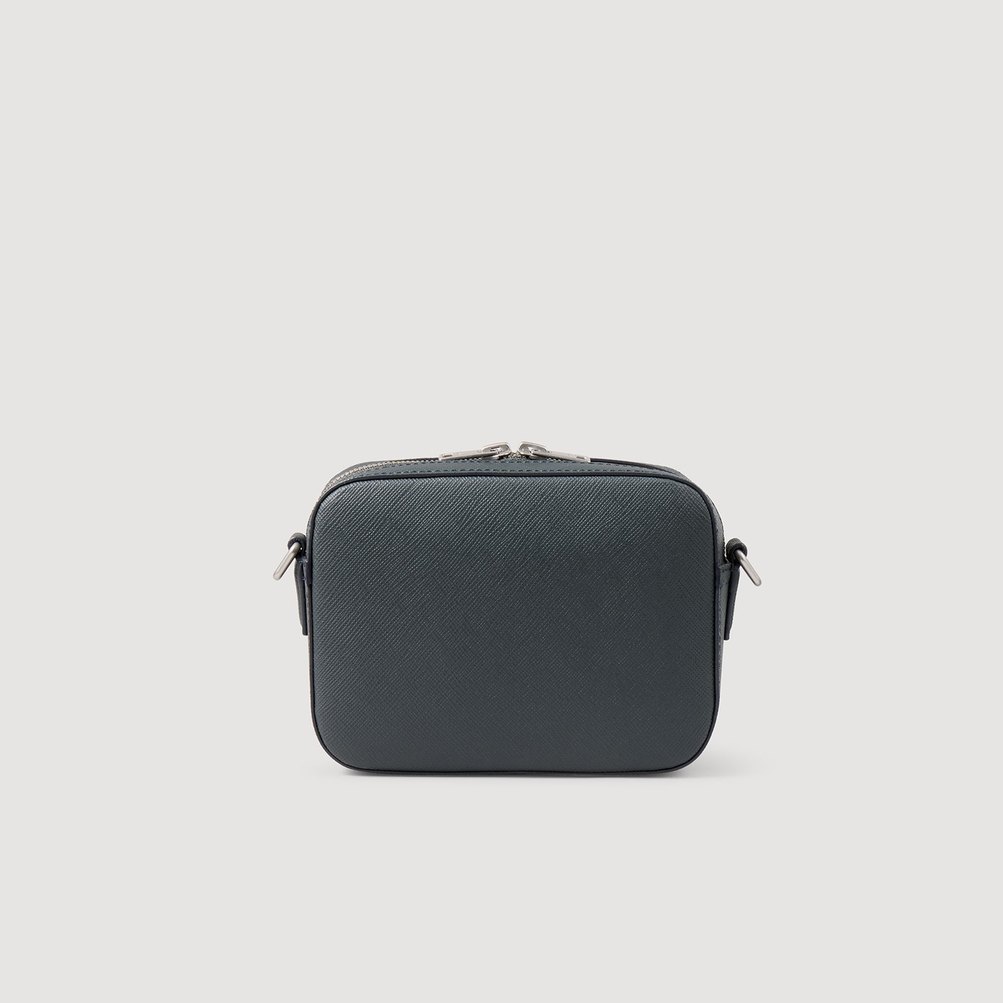 Sandro Men Small reconstituted leather bag