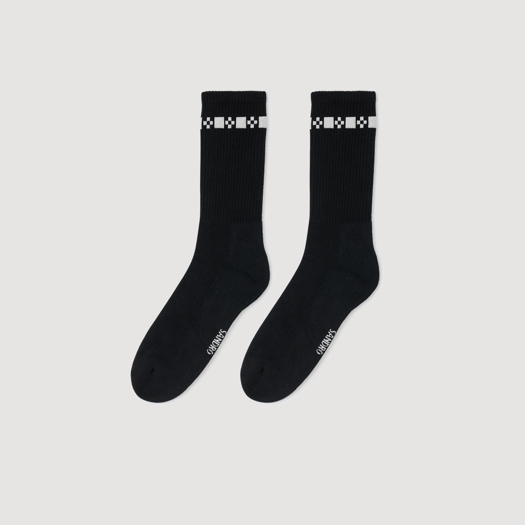 Sandro Men Embroidered socks