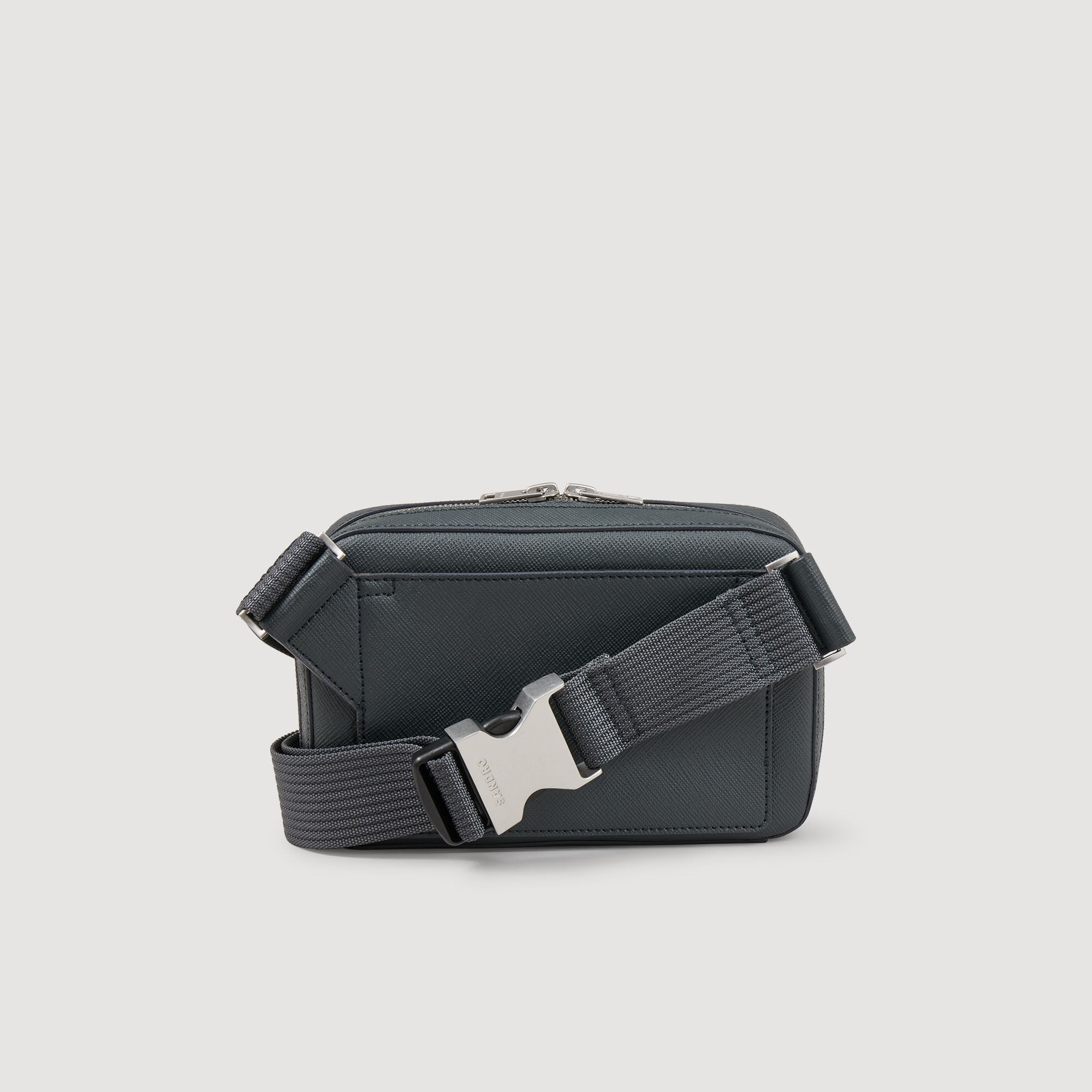 Sandro Men Small reconstitued leather bag