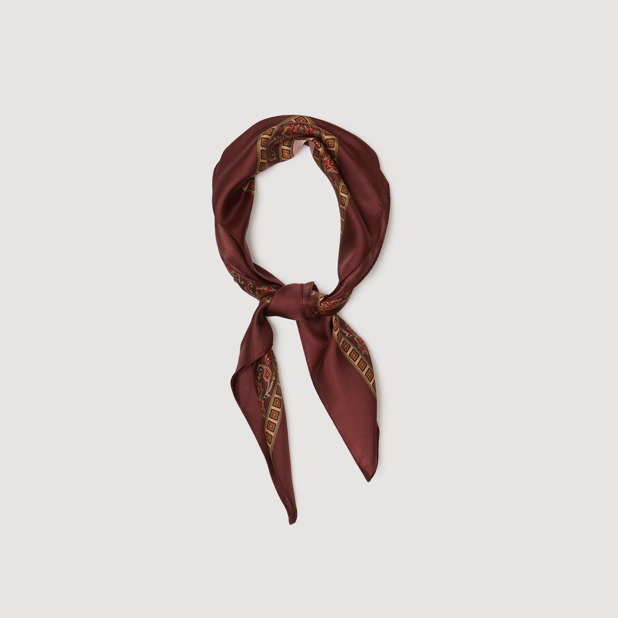 Sandro Women Placed print scarf