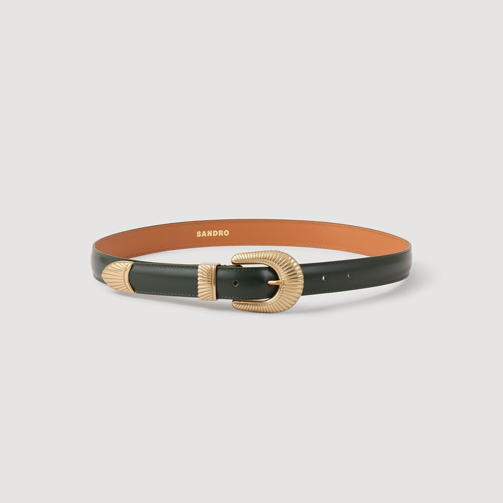 Sandro Women Leather belt