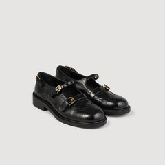 Sandro Women Multi-Buckle Mary Jane loafers