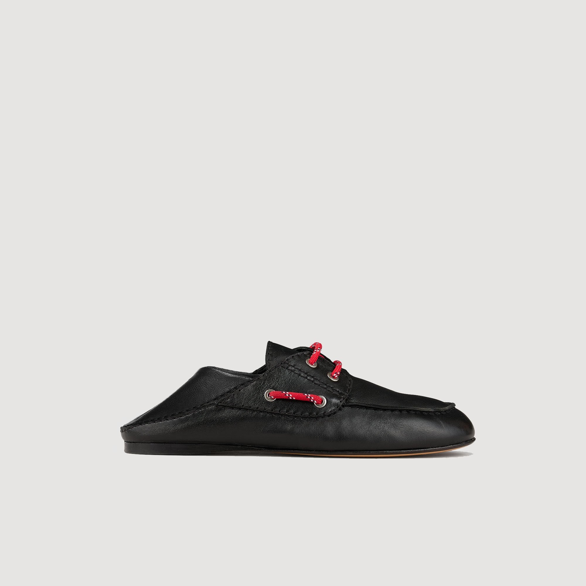 Sandro Women Leather boat shoe loafers