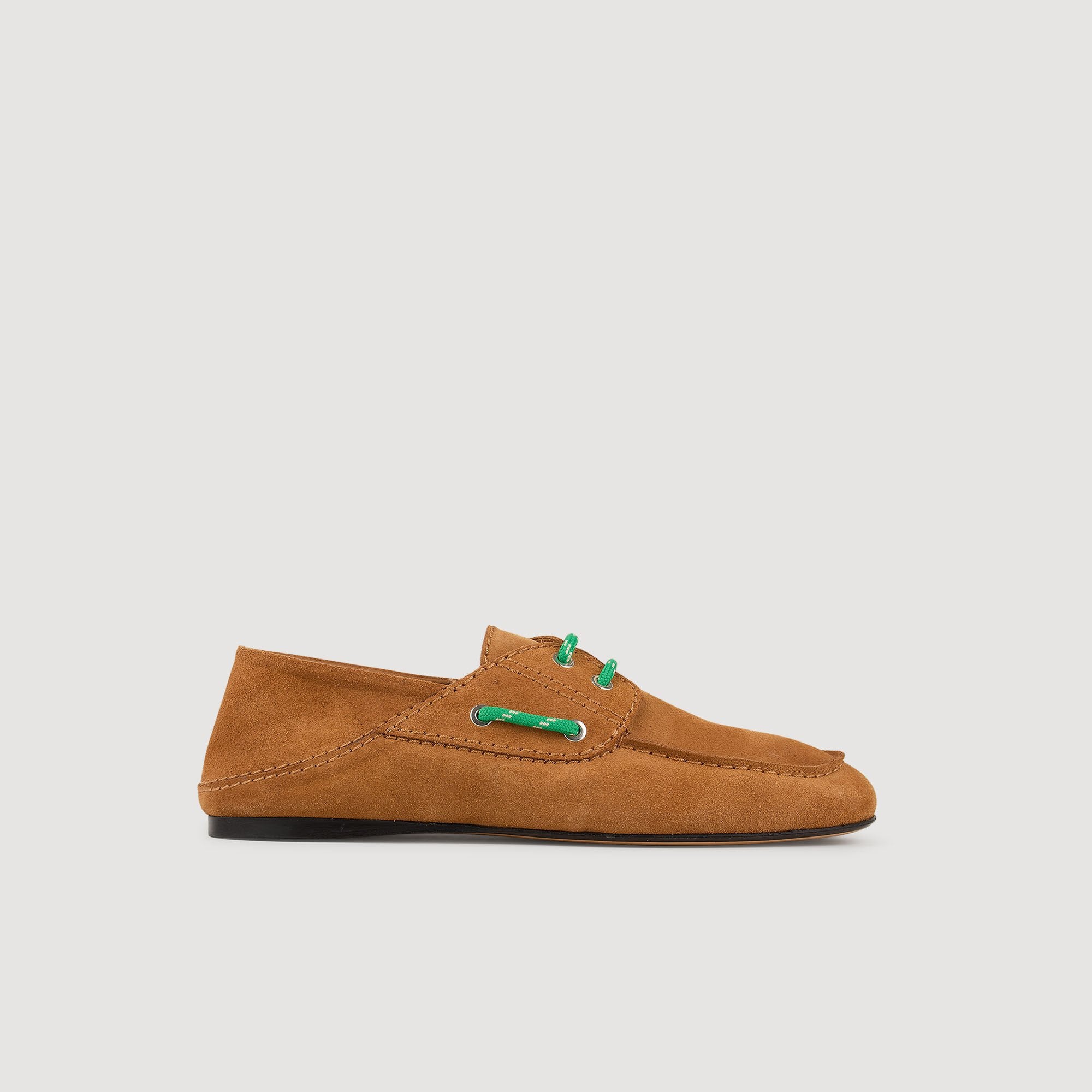 Sandro Women Suede boat shoe loafers