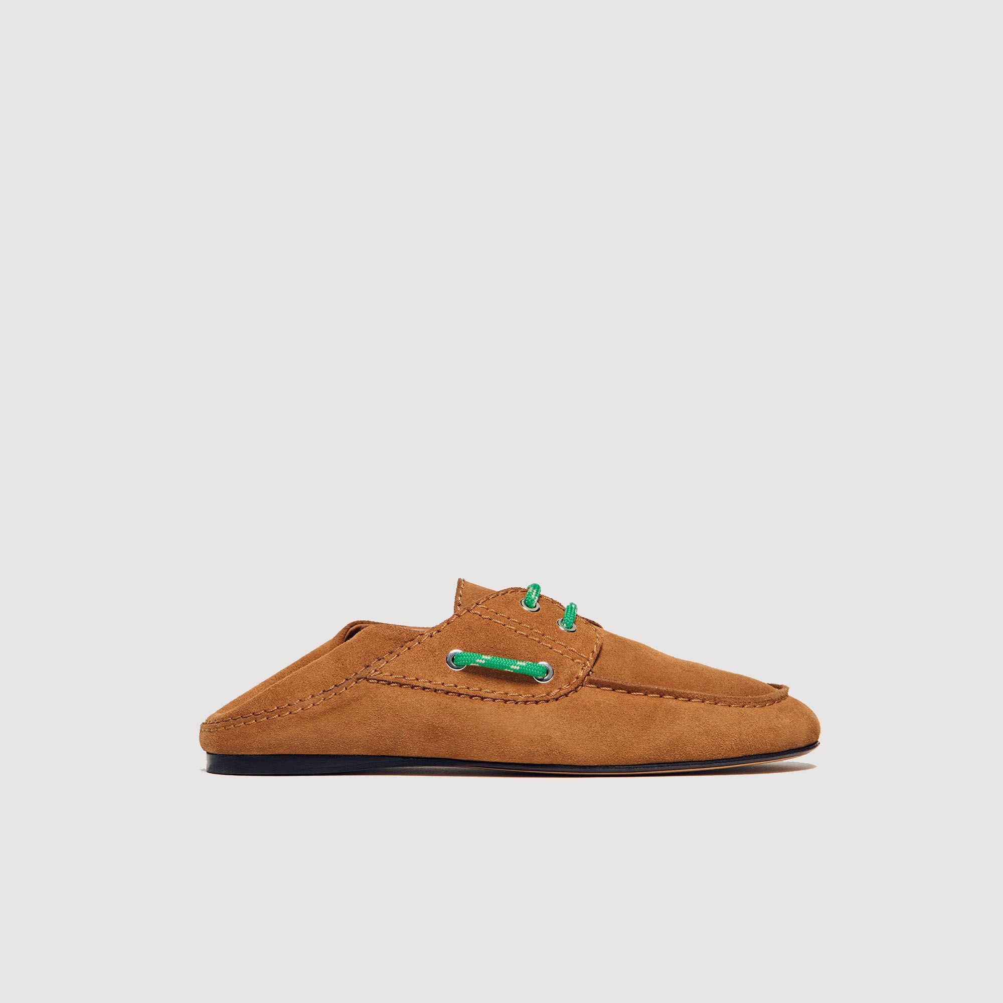Sandro Women Suede boat shoe loafers