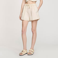 Sandro Women Plain leather lambskin sandals