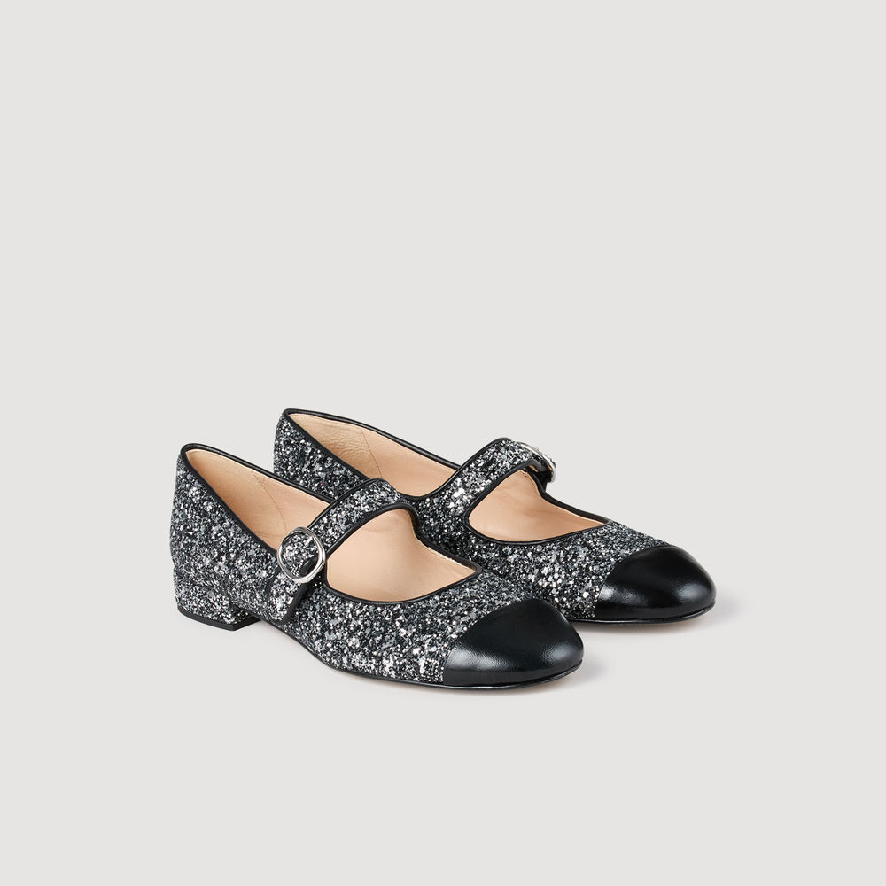 Sandro Women Glitter ballet flats