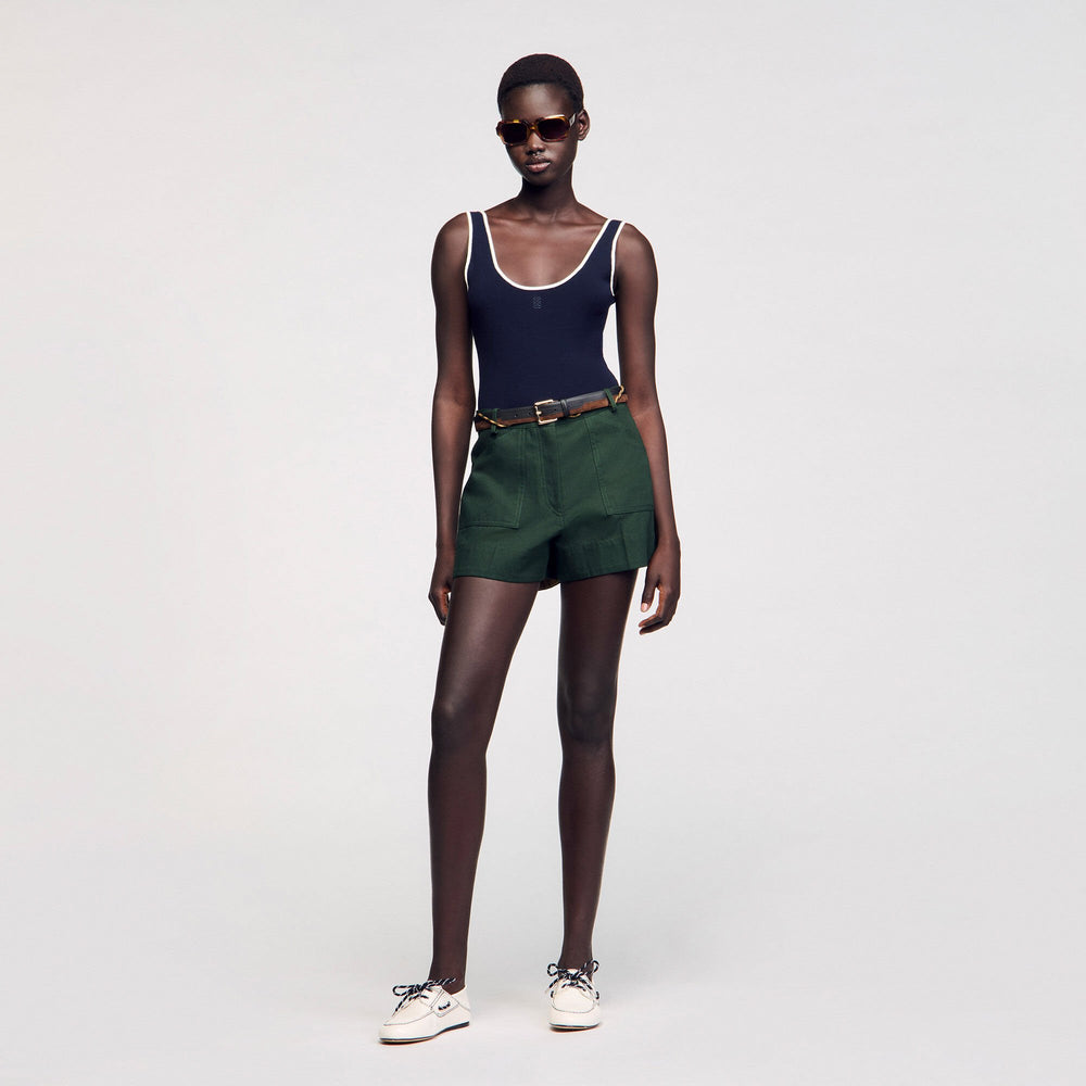 Sandro Women Knit bodysuit