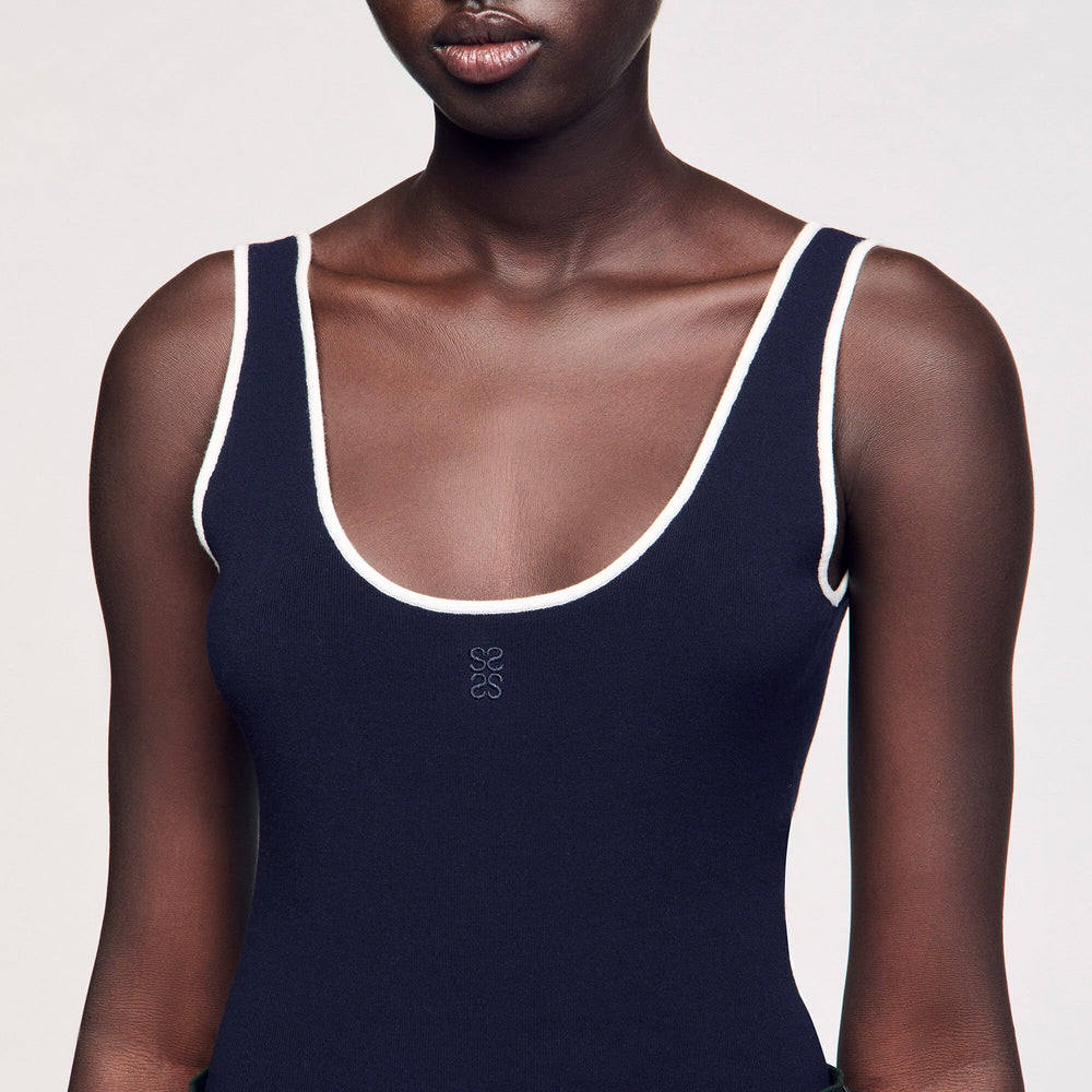 Sandro Women Knit bodysuit