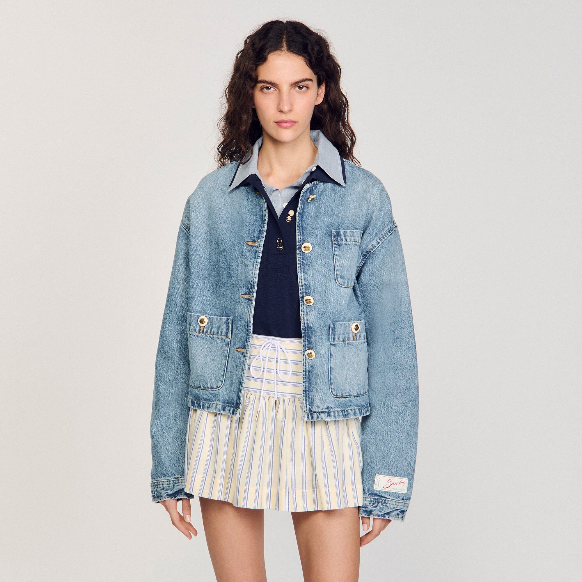 Sandro Women Denim jacket