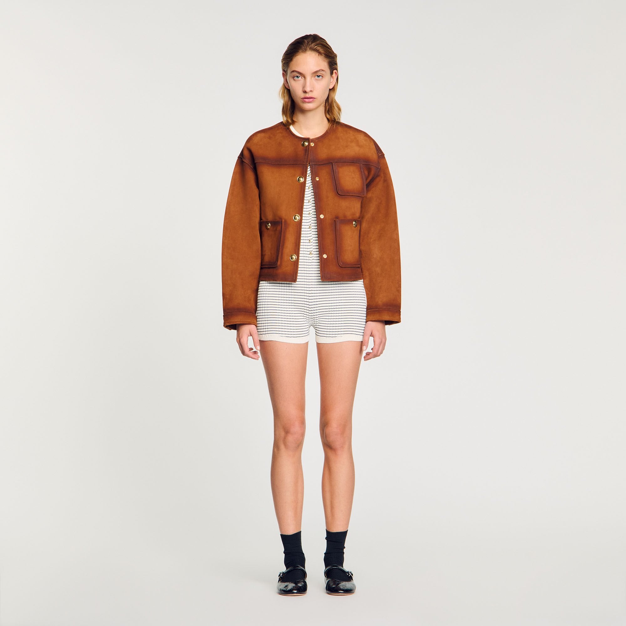 Sandro Women Suede jacket